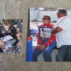 Marco andretti autographed 8x10 photo